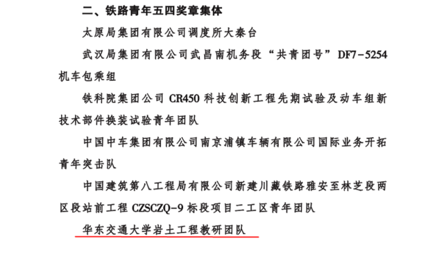 扎进红土地 筑基新赣鄱——记第22届铁路青年五四奖章集体华东交通大学岩土工程教研团队